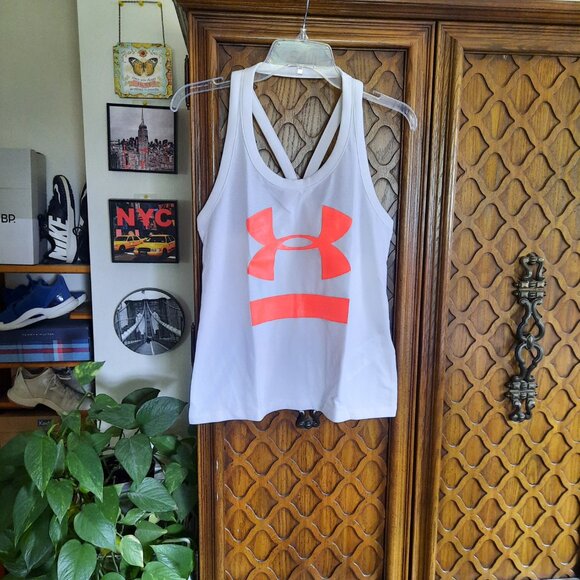 Under Armour | Women's Gel Logo Racerback Tank Top Style#1320634 - Size S - Picture 15 of 15